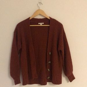 American Eagle Maroon Cardigan Buttons Women’s XS
